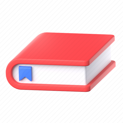 Book, education, study, reading, learning, school 3D illustration - Download on Iconfinder