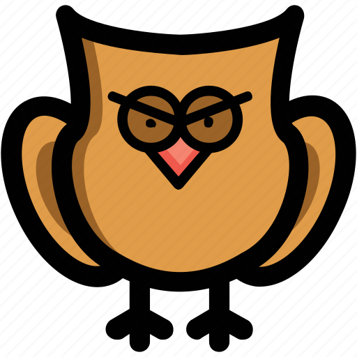Bird, intelligence, owl, wisdom, wise owl icon - Download on Iconfinder