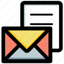 email, inbox, message, newsletter, online correspondence