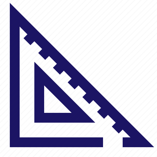 Ruler, tool, triangle icon - Download on Iconfinder