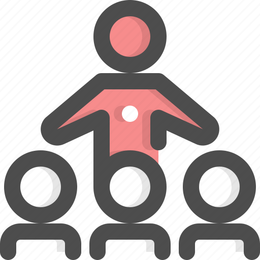 Boss, group, leader, leadership, people, person, team icon - Download on Iconfinder