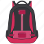 backpack, bag, school bag, student bag, travel bag 