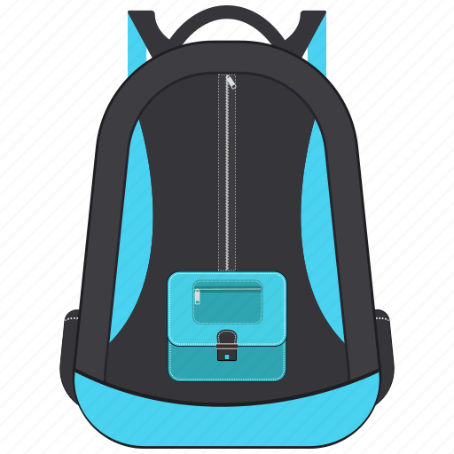 Backpack, bag, school bag, student bag, travel bag icon - Download on Iconfinder