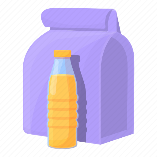 School, breakfast, juice, bottle icon - Download on Iconfinder
