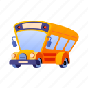 transport, september, school bus, education