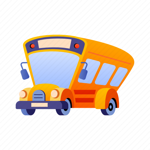 Transport, september, school bus, education icon - Download on Iconfinder
