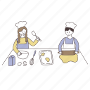 cooking club, cooking, kitchen, preparation, hobby, school club, cooking school