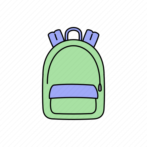 Backpack, bag, rucksack, school icon - Download on Iconfinder