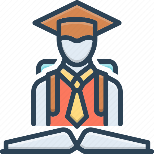 Student, pupil, disciple, schoolboy, scholarship, academic, education icon - Download on Iconfinder