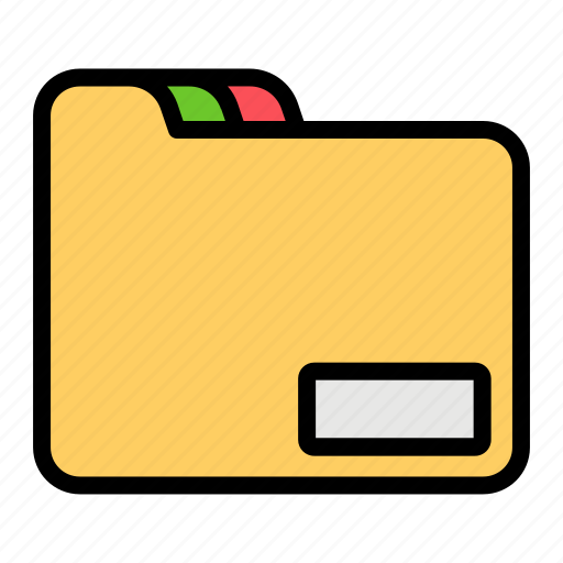 Folder, document, file, office, cover, stationery, portfolio icon - Download on Iconfinder