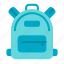 backpack, bag, travel, school, education, adventure, student 
