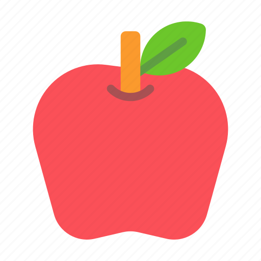 Fresh, fruit, food, nature, red, school, science icon - Download on Iconfinder
