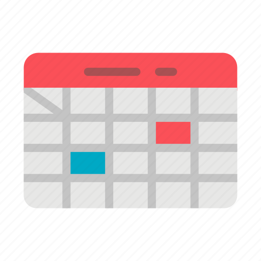 Schedule, calendar, date, time, meeting, plan, reminder icon - Download on Iconfinder