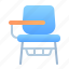 chair, desk, education, learning, school, student, student chair 