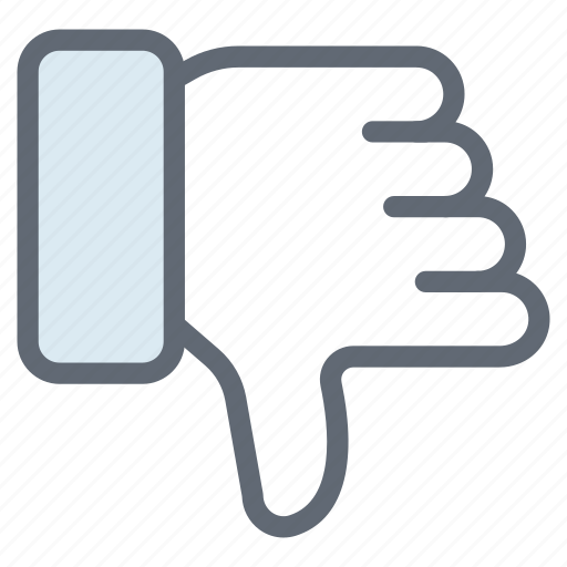 Finger, hand, reject, dislike, negative icon - Download on Iconfinder