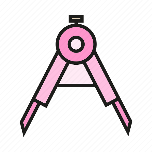 Compass, stationery, tool icon - Download on Iconfinder