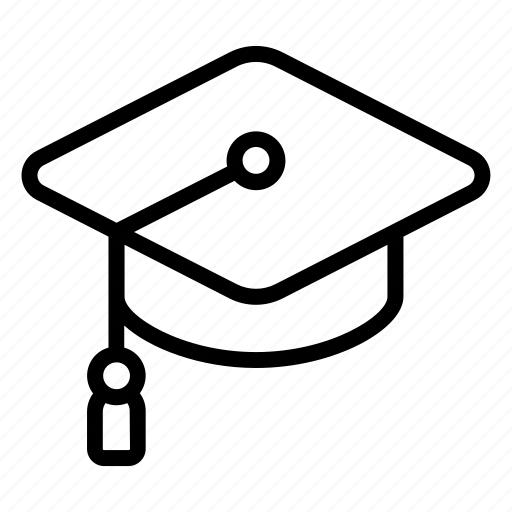Mortarboard, college, hat, school, education, graduation, graduate icon - Download on Iconfinder