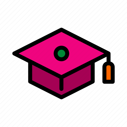 Education, school, graduation, hat, university icon - Download on Iconfinder
