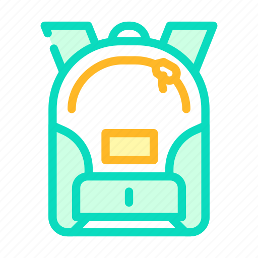 Backpack, bag, school, stationery, accessories, shelf icon - Download on Iconfinder