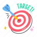 target, goal, aim, objective, purpose