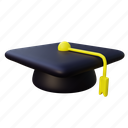 graduation hat, college, university, degree, bachelor, graduation, mortarboard