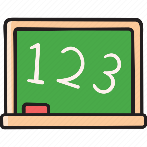 Blackboard, chalkboard, lesson, school, education, classroom icon - Download on Iconfinder