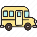 school bus, public transport, education, vehicle, transportation