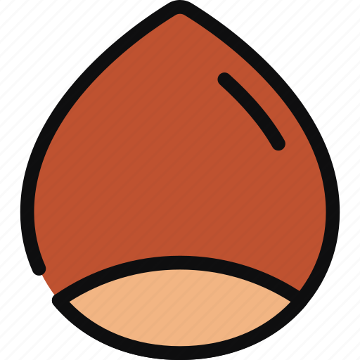 Chestnut, seed, food, nut, nature icon - Download on Iconfinder