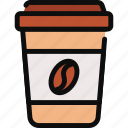 coffee, takeaway, cafe, cup, hot beverage, hot drink