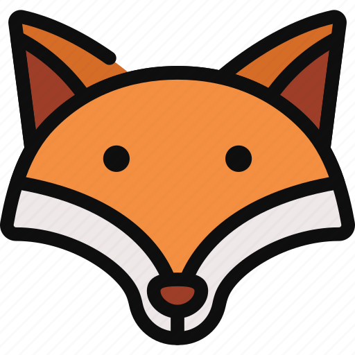 Fox, vulpes, animal, zoo, wildlife, canine icon - Download on Iconfinder