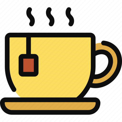 Tea, hot beverage, hot drink, cup, warm icon - Download on Iconfinder