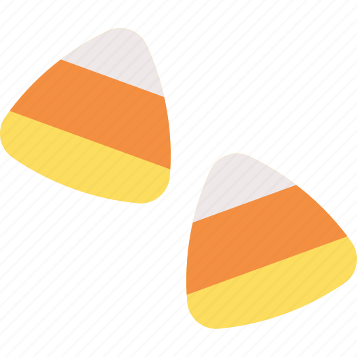 Candy corn, confection, sweet, snack, treat, food icon - Download on Iconfinder