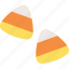 candy corn, confection, sweet, snack, treat, food 