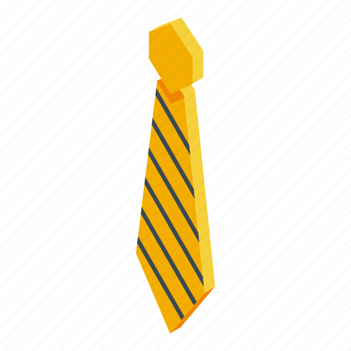 School, uniform, tie, isometric icon - Download on Iconfinder