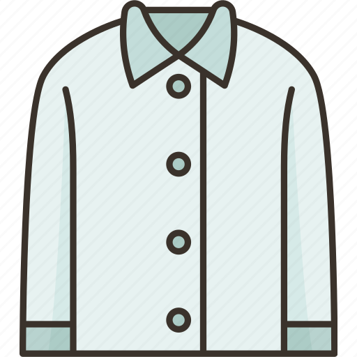 Long, sleeve, blouses, fashion, clothing icon - Download on Iconfinder