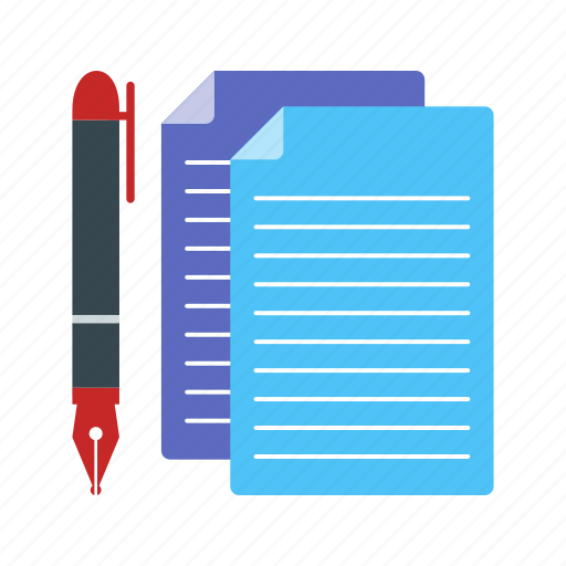 Business, contract, document, paper, pen, table, writing icon - Download on Iconfinder