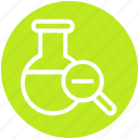 chemical, experiment, flask, laboratory, liquid, science, test tube