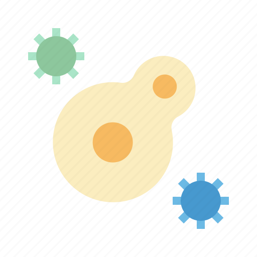 Bacteria, cell, division, healthcare, virus icon - Download on Iconfinder