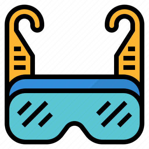 Safety goggles icon - Download on Iconfinder on Iconfinder