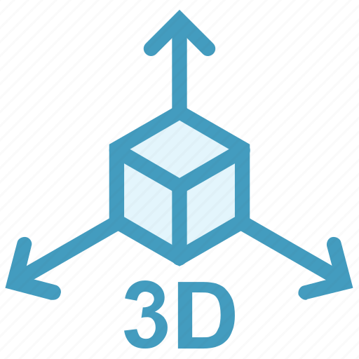 3d, arrows, box, education, formula, math, science icon - Download on Iconfinder