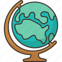 globe, world, map, geography, planet