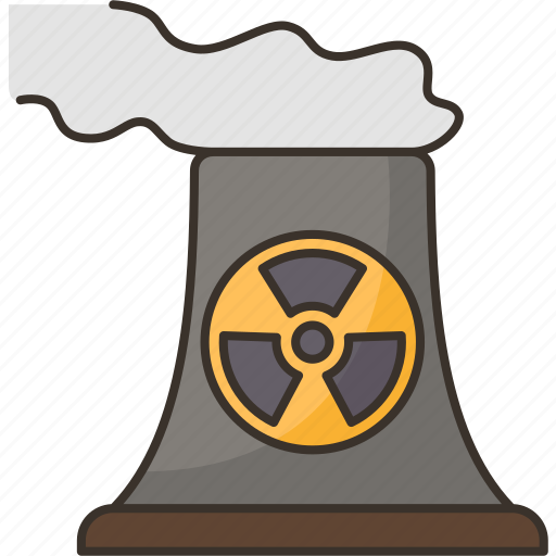 Nuclear, power, plant, energy, industry icon - Download on Iconfinder