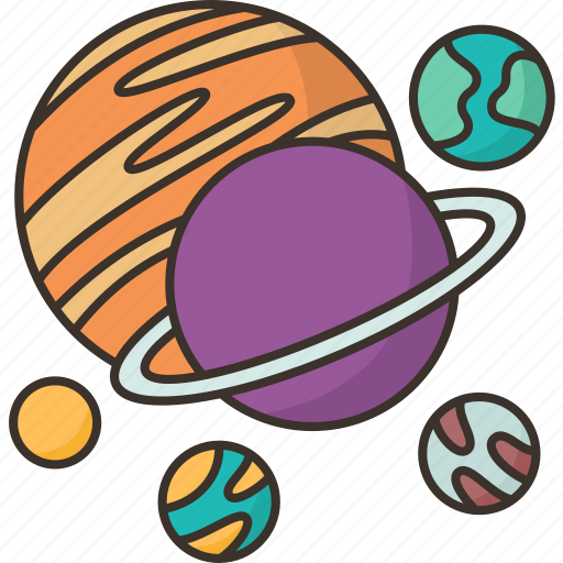 Planets, galaxy, cosmos, space, earth icon - Download on Iconfinder