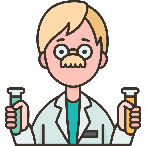 Scientist, researcher, laboratory, chemistry, experiment icon - Download on Iconfinder