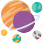 planets, galaxy, cosmos, space, earth 