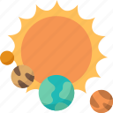 solar, system, planet, astronomy, earth