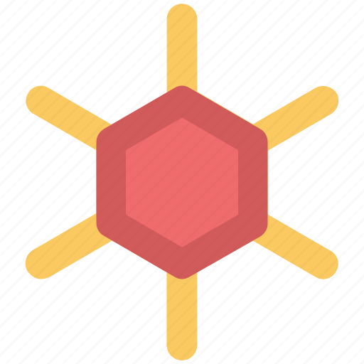 Atom, biology, compound, molecular configuration, molecule, science icon - Download on Iconfinder