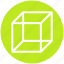 box, cube, geometry, math, science, shape, square 