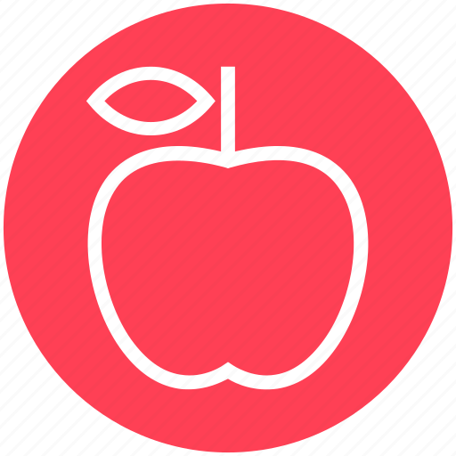 Apple, diet, food, fruit, healthy fruit, organic icon - Download on Iconfinder