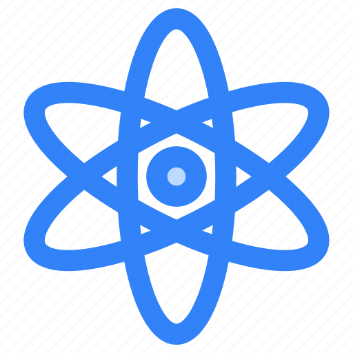Science, atom, react, education, revolving, electron, physics icon - Download on Iconfinder